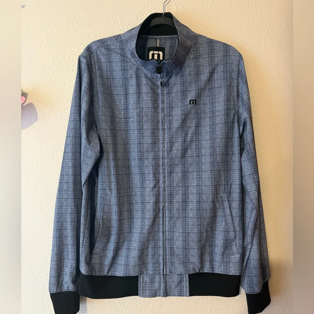 TRAVIS MATHEW WINDBREAKER BOMBER JACKET LARGE - Picture 2 of 4